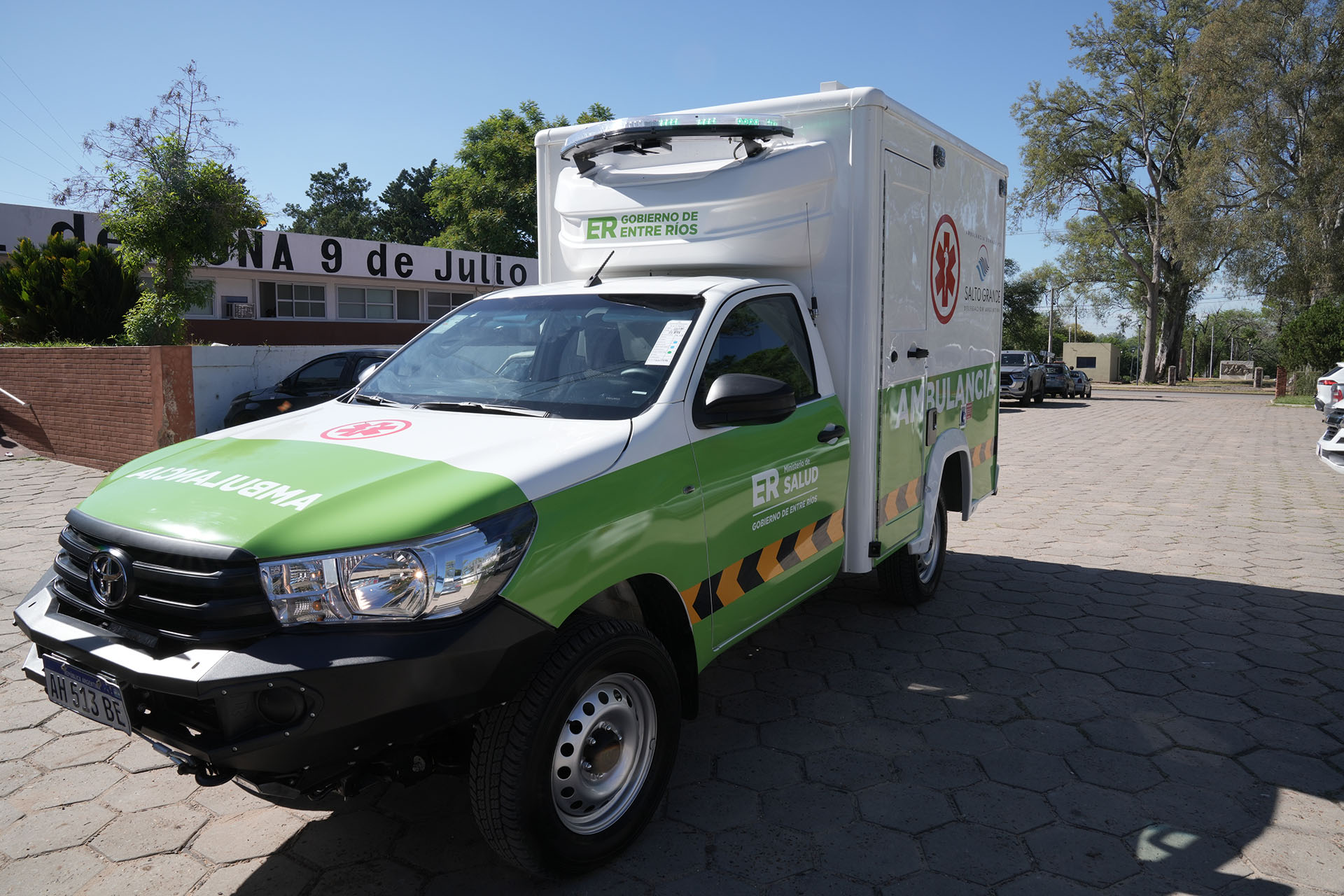 El hospital suma una ambulancia 0 km